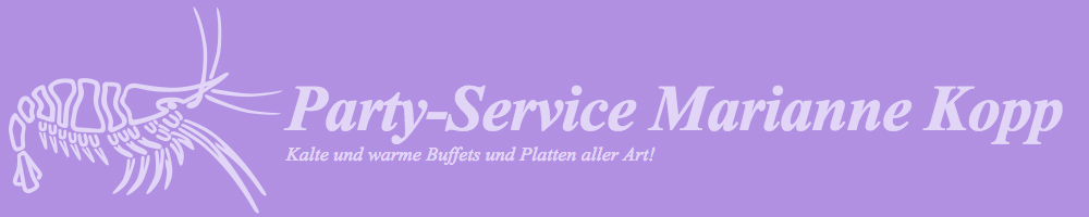 Party-Service Marianne Kopp Logo